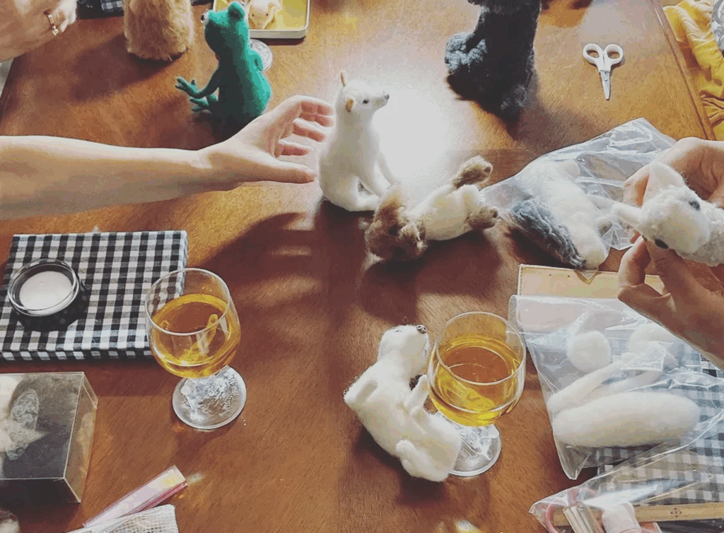 羊毛造形教室のご案内の写真